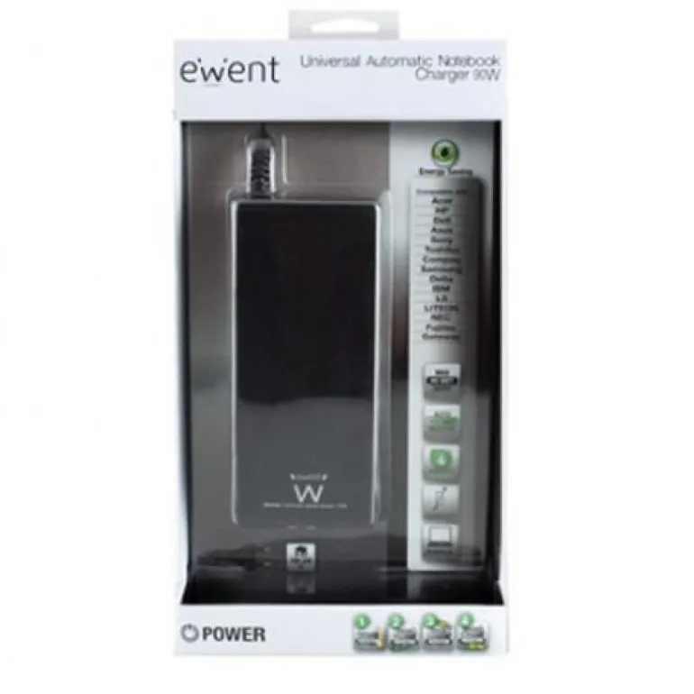 Ewent EW3966 90W - Cargador Portátil