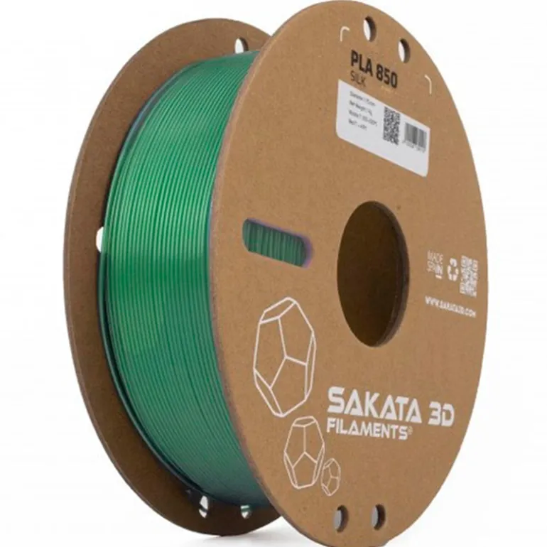 Filamento Sakata 3D PLA 850 1.75mm 1Kg Silk Clover