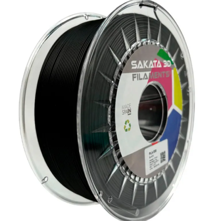 Filamento Sakata 3D PLA 850 2.85mm 1Kg Negro