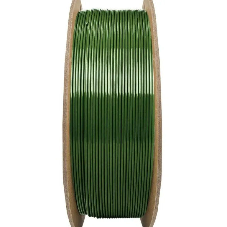 Filamento Sakata 3D PLA 850 1.75mm 1Kg Silk Fir Green