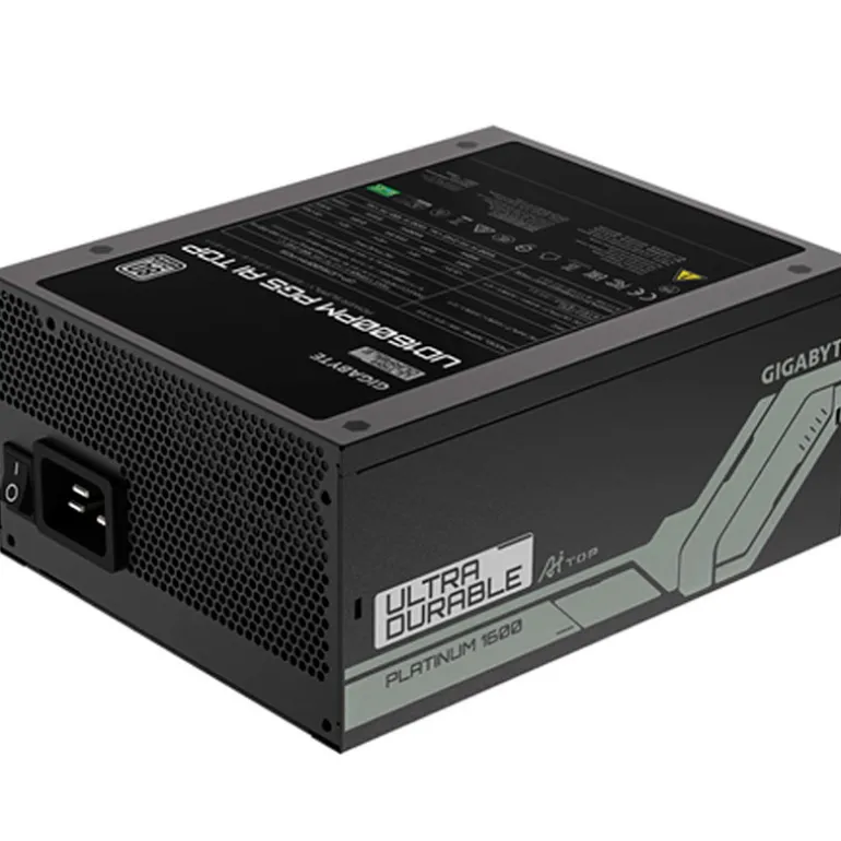 Fuente/PSU Gigabyte UD1600PM PG5 AI TOP 80 Plus Platinum 1600W ATX 3.1 PCIE 5.0 Modular