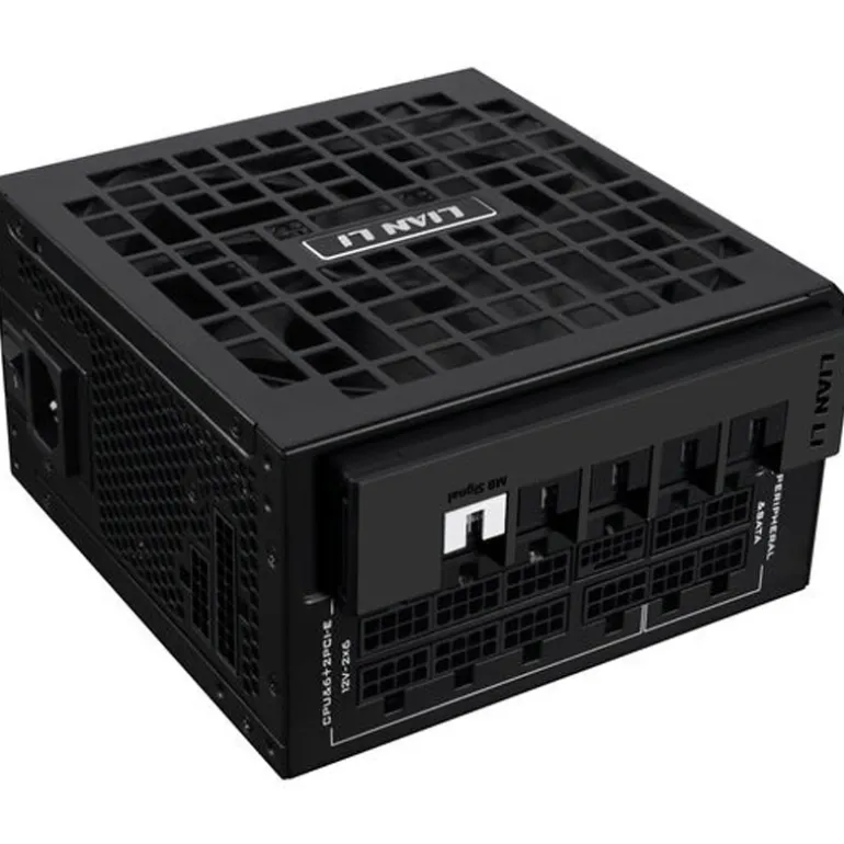 Fuente/PSU Lian Li Rotational Shift RS1200G 80 Plus Gold 1200W ATX 3.1 Modular Con Hub Negro
