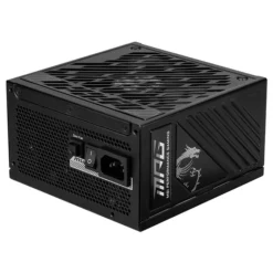 Fuente/PSU MSI MPG A1250GS PCIE5 80 Plus Gold 1250W ATX 3.1 PCIE 5.1 Modular Negro