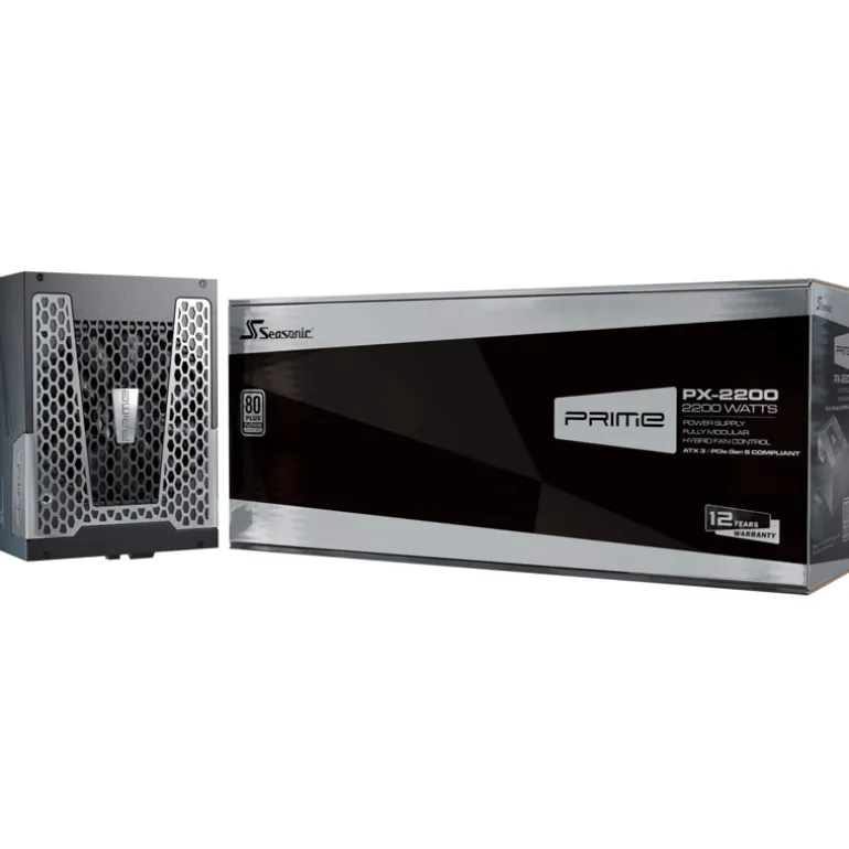 Fuente/PSU Seasonic Prime PX 80 Plus Platinum 2200W ATX 3.0 PCIE 5.0 Modular
