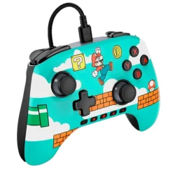 Gamepad PowerA Mario Time! Avanzado Wired Para Nintendo Switch 2