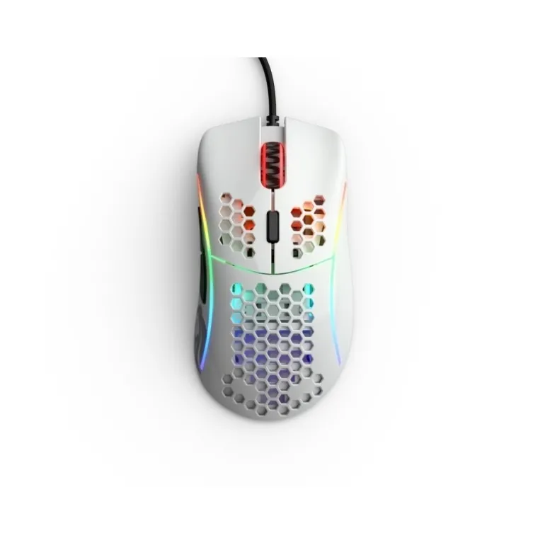 Glorious PC Gaming Race Model D 12000 Dpi Blanco Glossy - Ratón