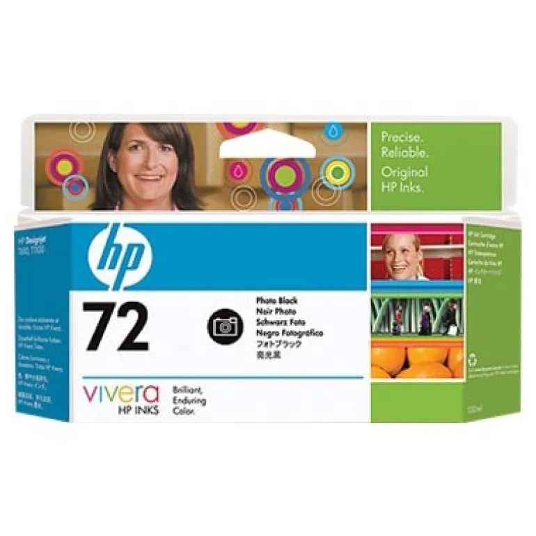 HP Nº 72 Fotográfico Negro - Cartucho