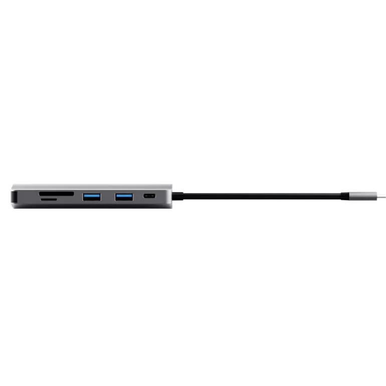Hub Trust Dalyx 7 En 1 USB-C Plata