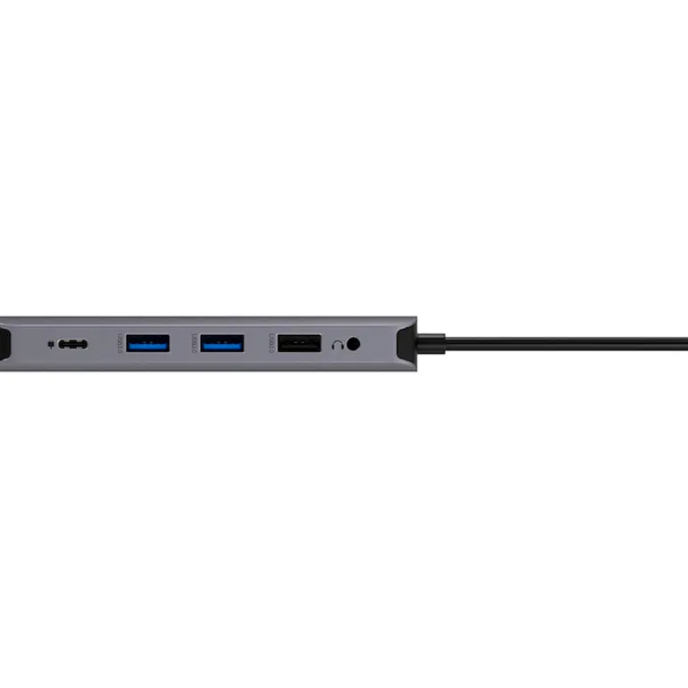 Hub Acer 12 En 1 Type-C Multipuerto Plata