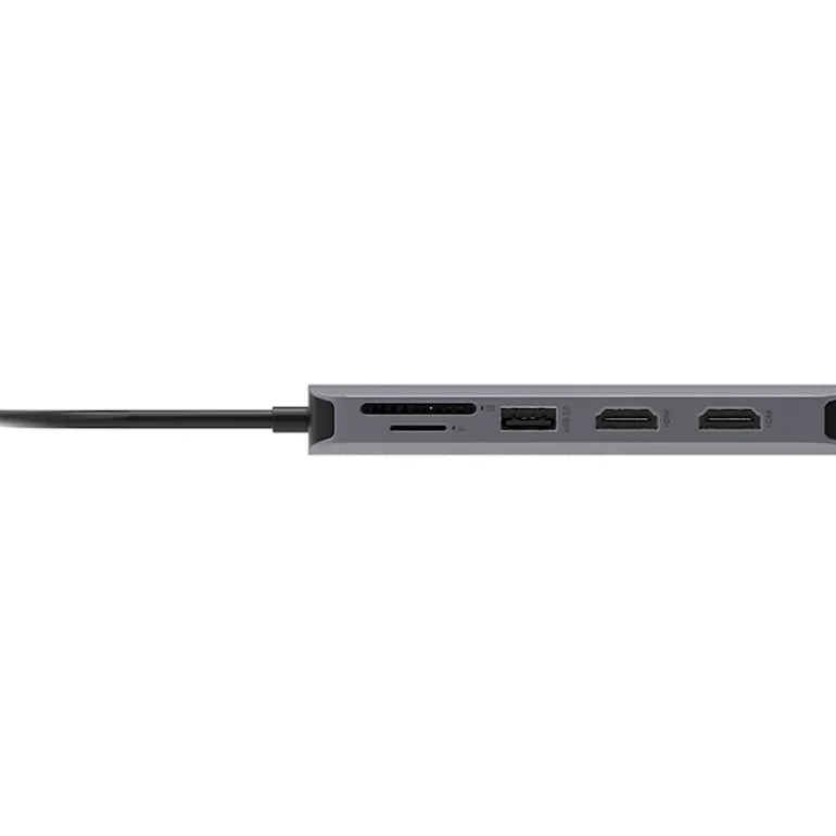 Hub Acer 12 En 1 Type-C Multipuerto Plata