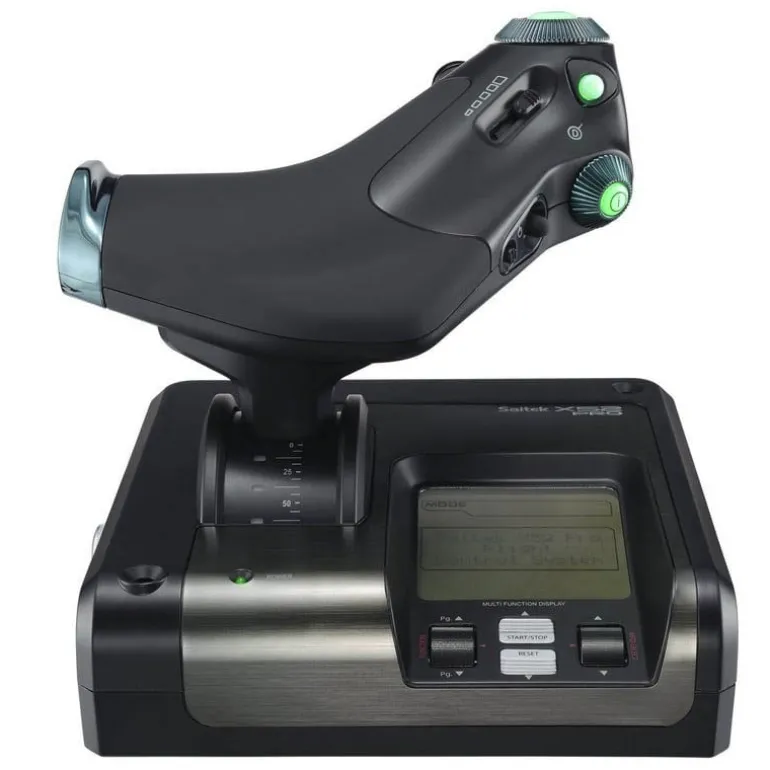Joystick + Acelerador Logitech X52 Hotas Porfesional USB