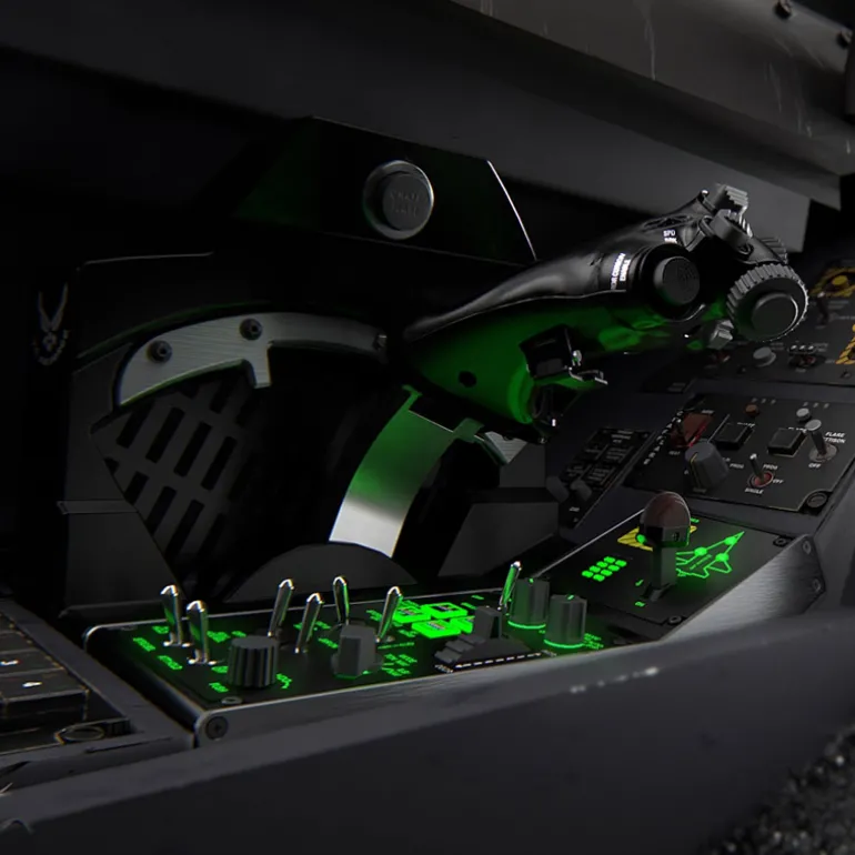Joystick Thrustmaster Viper TQS Mission Pack Con Cuadrante De Aceleración Para PC