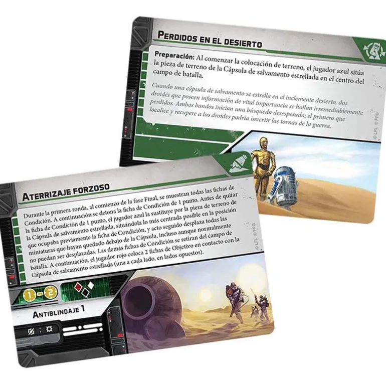 Juego de Mesa asmodee Star Wars Legión: Cápsula Salvamento Estrellada PEGI 14