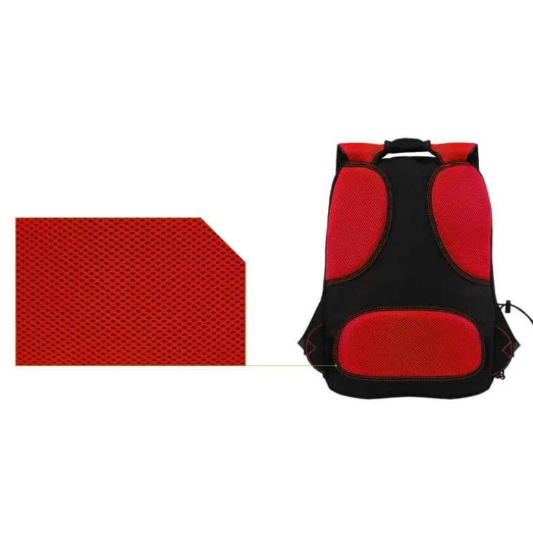 Keep Out BK7R 15.6" Negra/Roja - Mochila