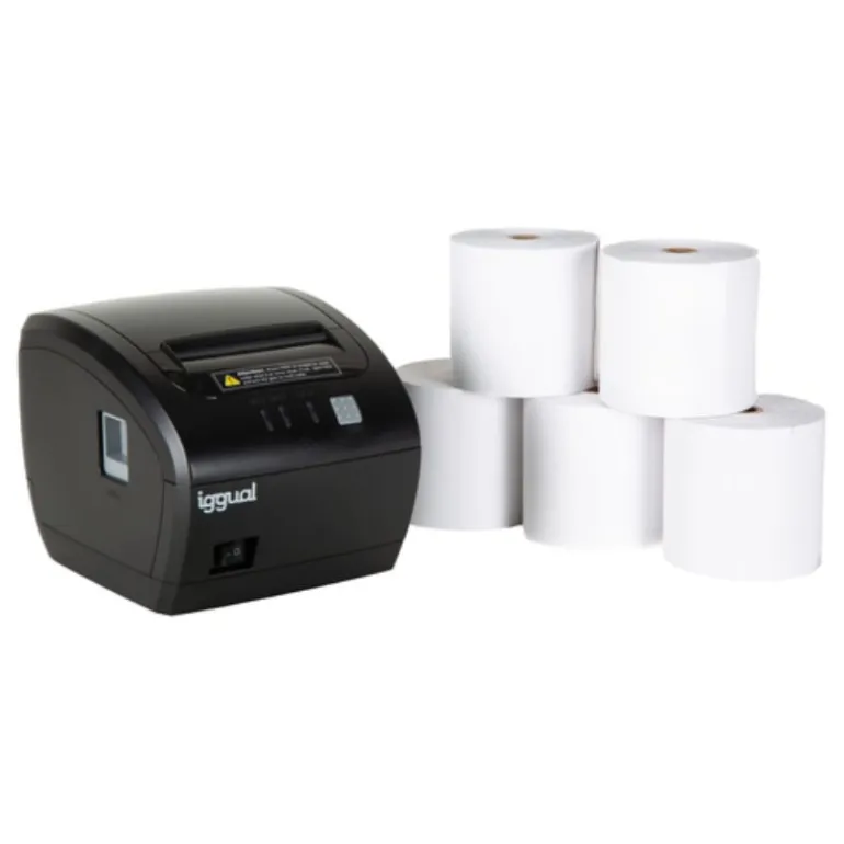Kit Iggual Impresora Térmica TP 7001 + 5 Rollos