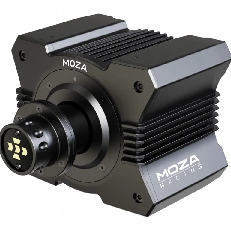 Kit Moza Racing R5 Base + Volante + Pedales Negro