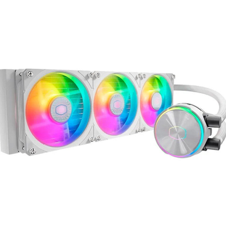 Kit Refrigeración Líquida Cooler Master MasterLiquid PL360 Flux ARGB White Edition
