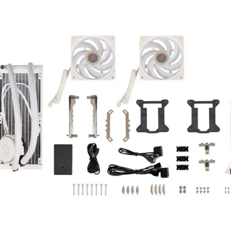 Kit Refrigeración Líquida Cooler Master MasterLiquid PL360 Flux ARGB White Edition