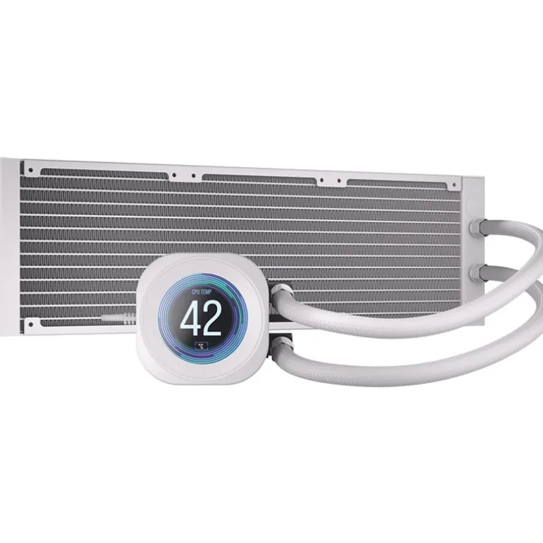 Kit Refrigeración Líquida Corsair Nautilus RS 360 LCD Blanco