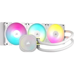 Kit Refrigeración Líquida Corsair iCUE NAUTILUS ARGB 360 RS Blanco