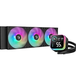 Kit Refrigeración Líquida DeepCool LQ360 360mm ARGB LCD Negro