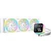 Kit Refrigeración Líquida DeepCool LQ360 ARGB LCD 360mm Blanco