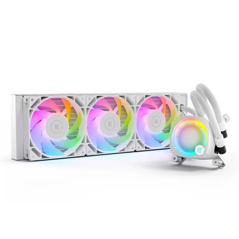 Kit Refrigeración Líquida EKWB EK-Nucleus AIO CR360 Lux D-RGB Blanco