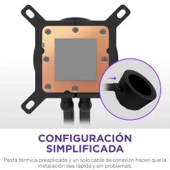 Kit Refrigeración Líquida NZXT Kraken Plus 240 LCD Negro