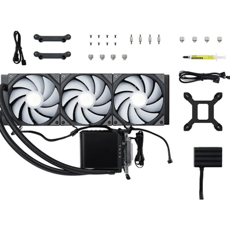 Kit Refrigeración Líquida Tryx Panorama 360 ARGB 360mm LCD Negro