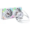 Kit Refrigeración Líquida Valkyrie Dragonfang 240 ARGB Blanco