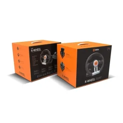 Krom K-Wheel Multi-Platform - Juego Volante y Pedales