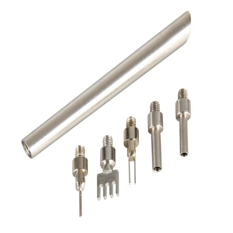 Lamptron MT-1 Para Enfundado Cables Plata - Kit Herramientas