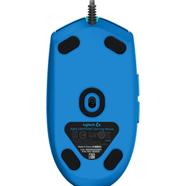 Logitech G203 Lightsync Gaming 8000 DPi RGB Azul - Ratón