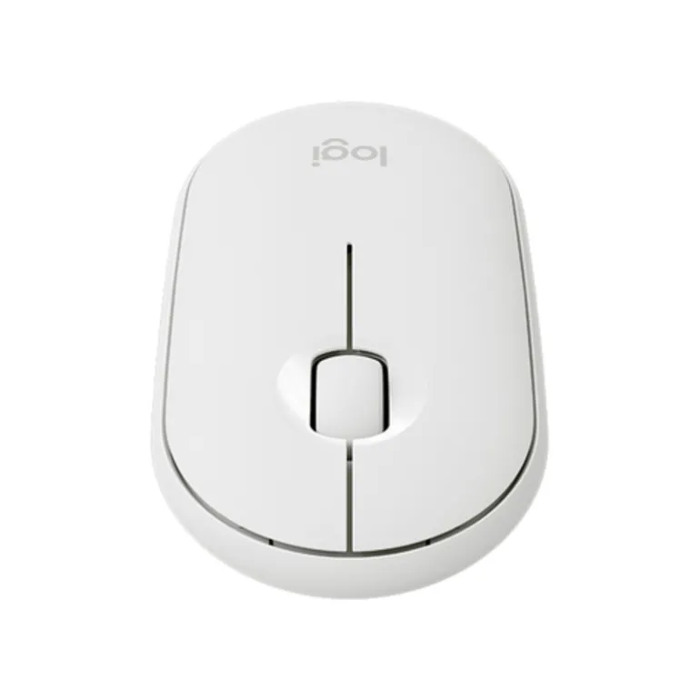 Logitech Pebble M350 Óptico Inalámbrico 1000 Dpi Blanco - Ratón