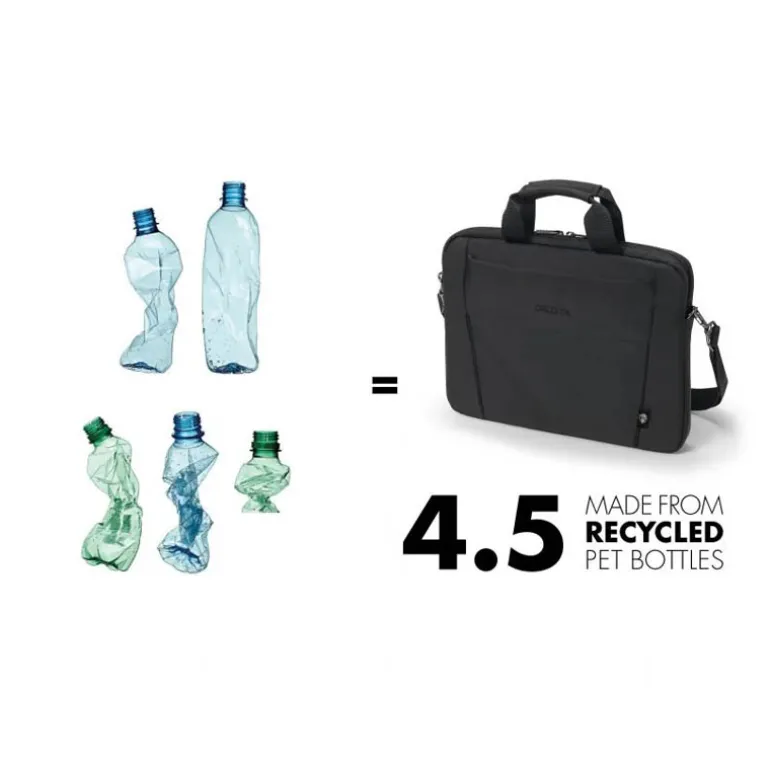 Maletín Portátil Dicota Slim Eco Base 15" - 15.6" Negro