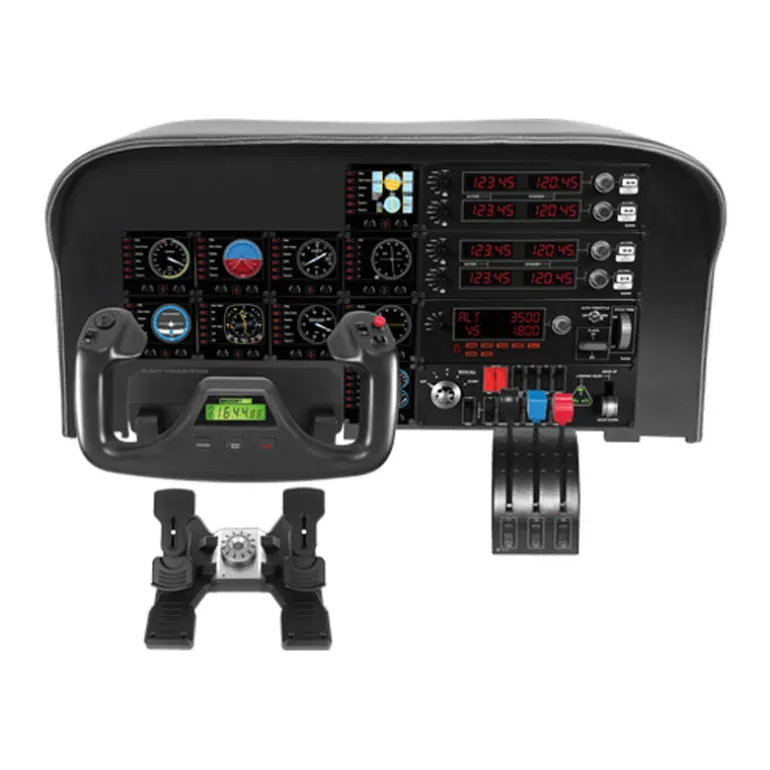 Mando de Vuelo Logitech Pro Flight Switch Panel