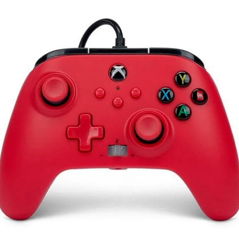 Mando PowerA Artisan Red Avanzado Para Xbox Series X/S
