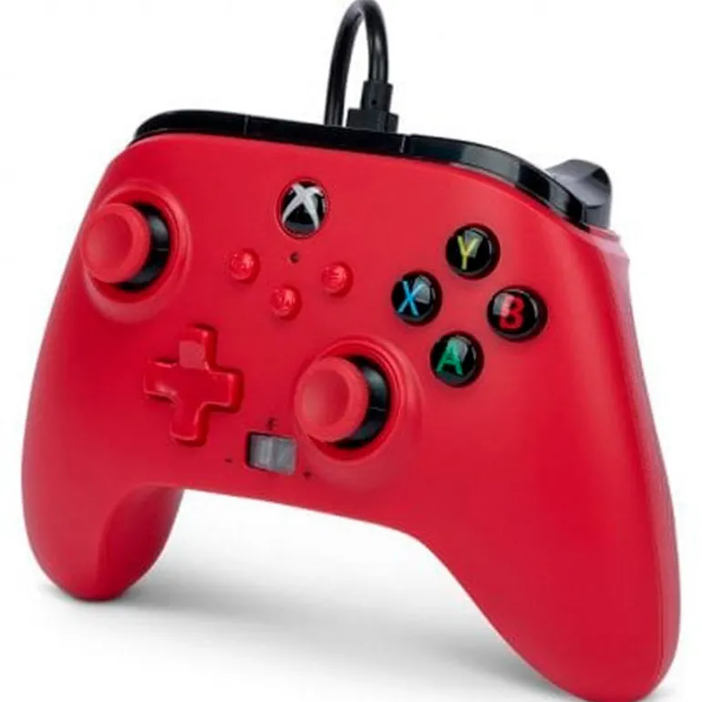 Mando PowerA Artisan Red Avanzado Para Xbox Series X/S