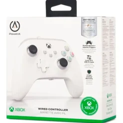 Mando PowerA Blanco Wired Para Xbox Series X/S