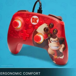 Mando PowerA Donkey Kong Flex Wired Para Nintendo Switch