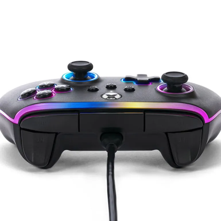 Mando PowerA Lumectra Avanzado Wired + Tira De Led RGB Para Xbox Series X/S