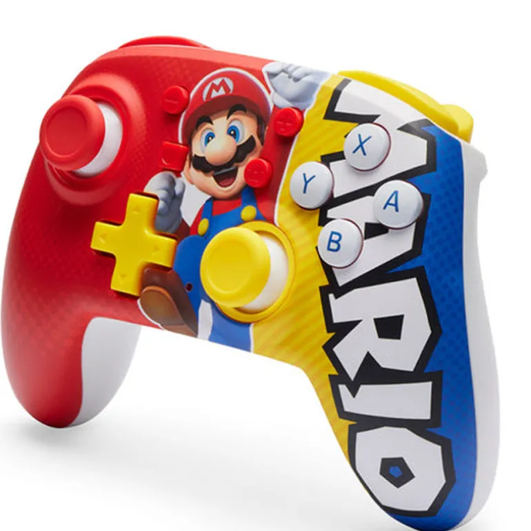 Mando PowerA Nano Mario Victory Wireless Avanzado Para Nintendo Switch