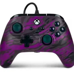 Mando PowerA Purple Camo Wired Para Xbox Series X/S