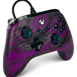 Mando PowerA Purple Camo Wired Para Xbox Series X/S