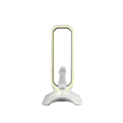 Mars Gaming MHHPRO Para Ratón + HUB 2x USB 3.0 Blanco - Soporte Auriculares + Bungee