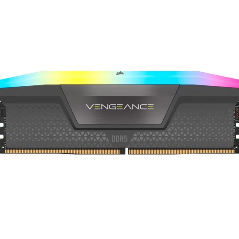 Memoria DDR5 Corsair Vengeance RGB 32GB 2x16GB 6000MHz CL36 EXPO-XMP Gris