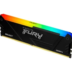 Memoria DDR4 Kingston Fury Beast RGB 16GB 1x16GB 3200MHz CL16 XMP Negro