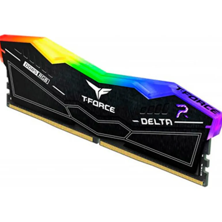 Memoria DDR5 Team Group T-Force Delta RGB 32GB 2x16GB 6400MHz CL32 EXPO-XMP Blanco