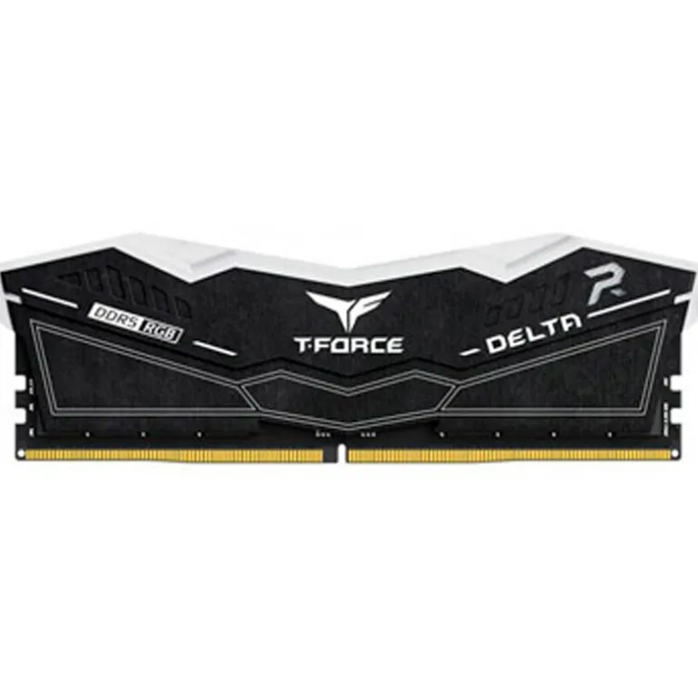 Memoria DDR5 Team Group T-Force Delta RGB 32GB 2x16GB 6400MHz CL32 EXPO-XMP Blanco