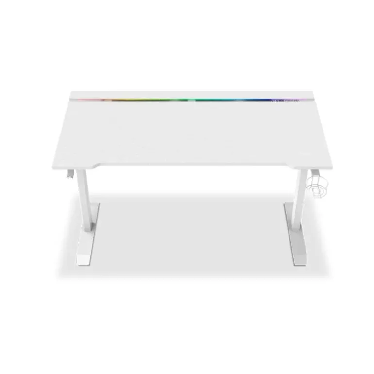 Mesa Gaming Alpha Gamer Starla RGB Blanco